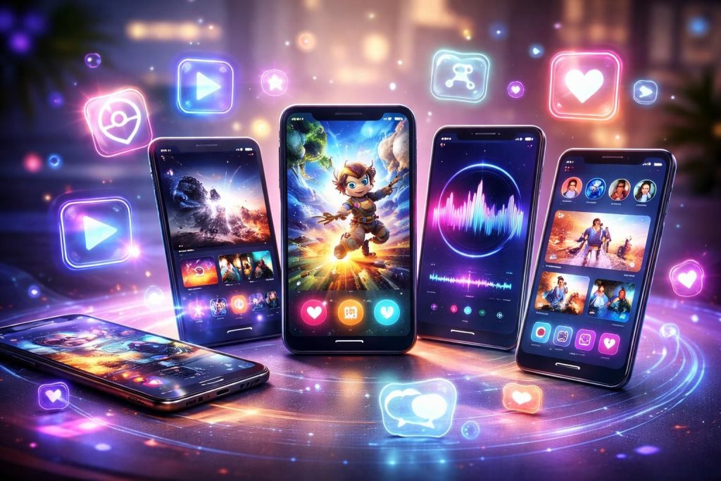 Les meilleures applications mobiles pour plonger au cœur du divertissement numérique