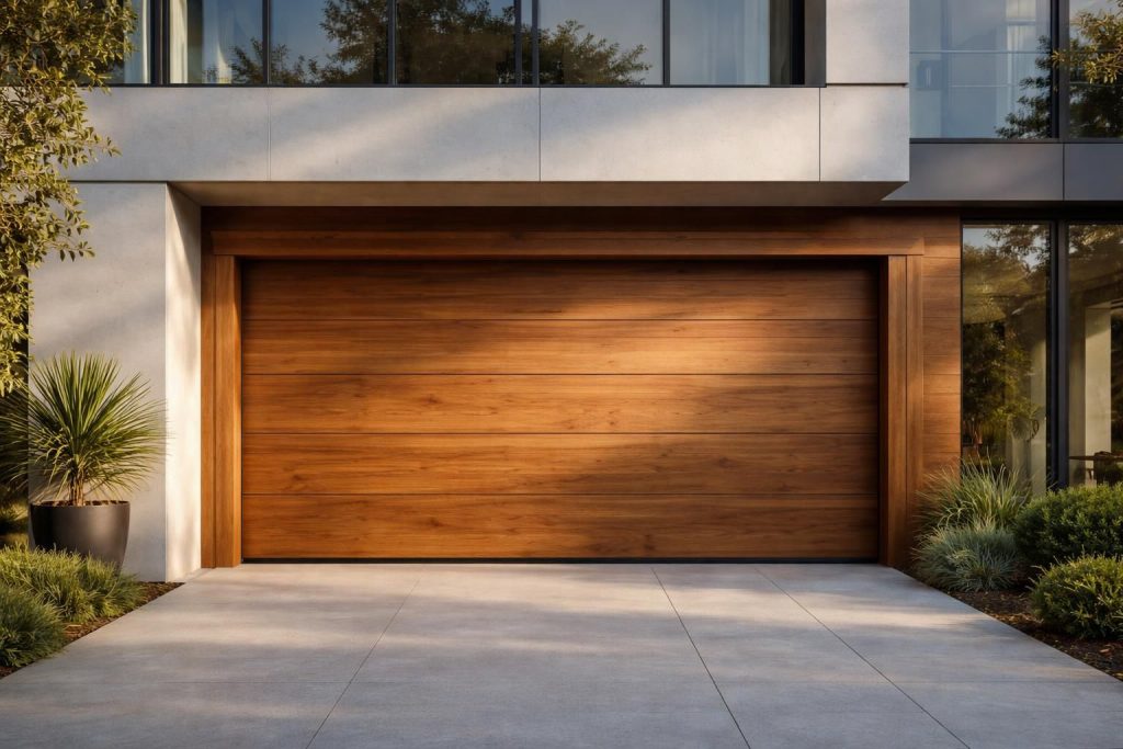 Porte de garage en bois : un choix toujours d’actualité ?