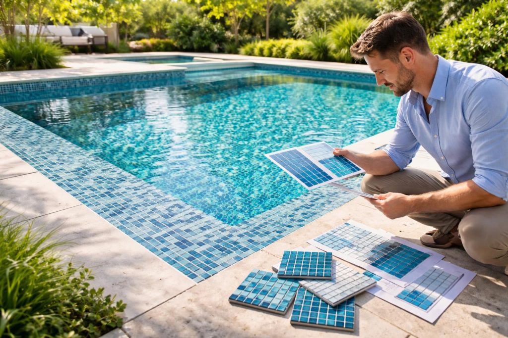 Comment choisir le carrelage idéal pour votre piscine : le secret d’une transformation réussie