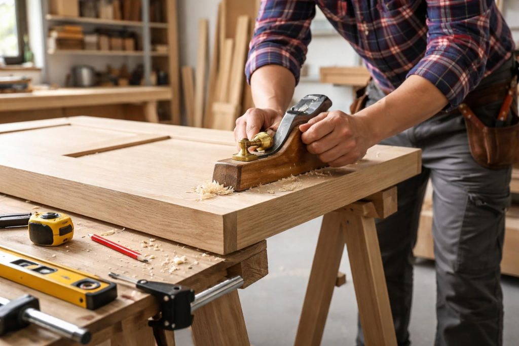 Comment raboter une porte pour une fermeture parfaite, facile et sans risques