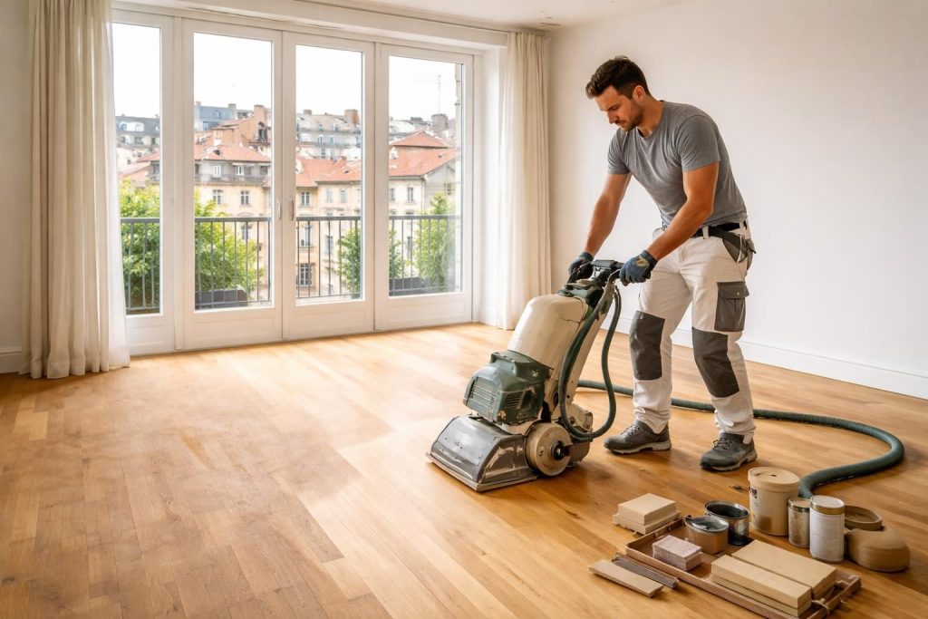 Ponçage de parquet à lyon : quel budget anticiper pour éviter les mauvaises surprises ?