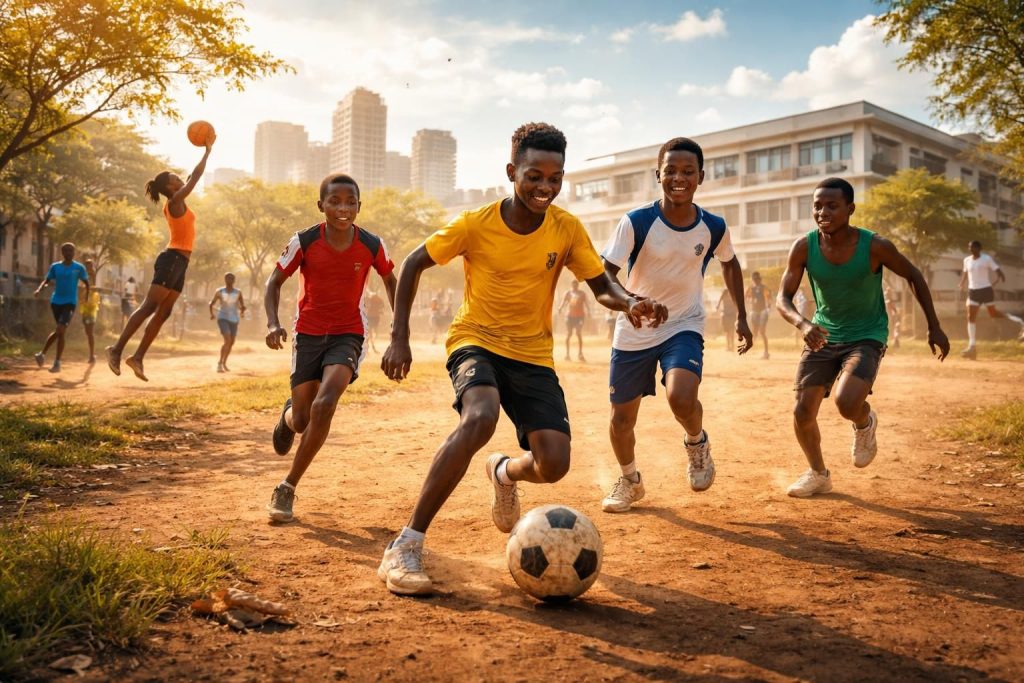 Comment le sport façonne l’avenir des jeunes en afrique