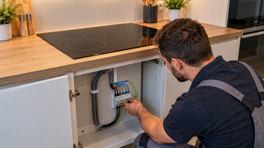 Installation plaque induction