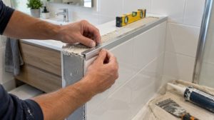 Comment poser une baguette de finition sur un carrelage déjà posé ?